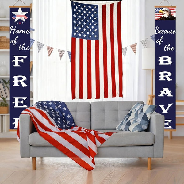 Paint by Numbers Front Door Hanging Banners - Liberty Festoon