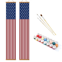 Load image into Gallery viewer, Paint by Numbers Front Door Hanging Banners - Stars &amp; Stripes