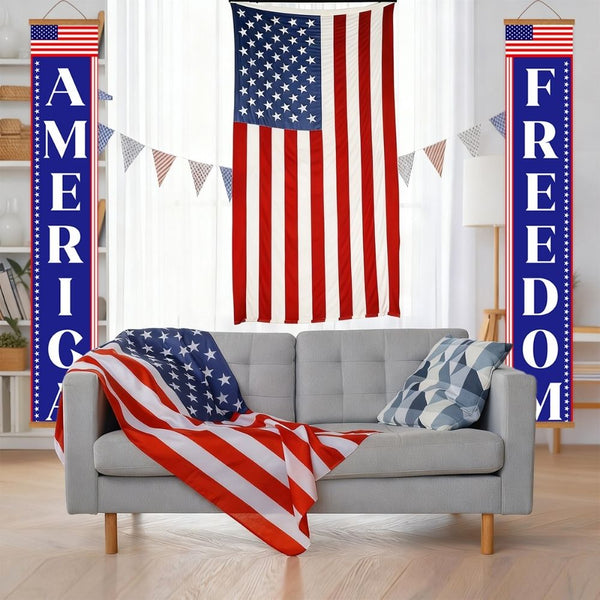 Paint by Numbers Front Door Hanging Banners - Yankee Pennants