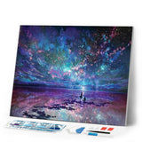 Diamond Painting | Diamond Painting - Starry Sky and Romance | Diamond Painting Landscapes landscapes | FiguredArt