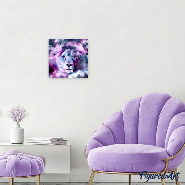 Diamond Painting - Lion Head Fancy