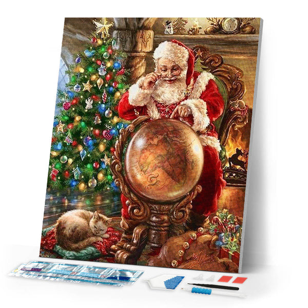 Diamond Painting | Diamond Painting - Santa Claus | christmas Diamond Painting Religion religion | FiguredArt