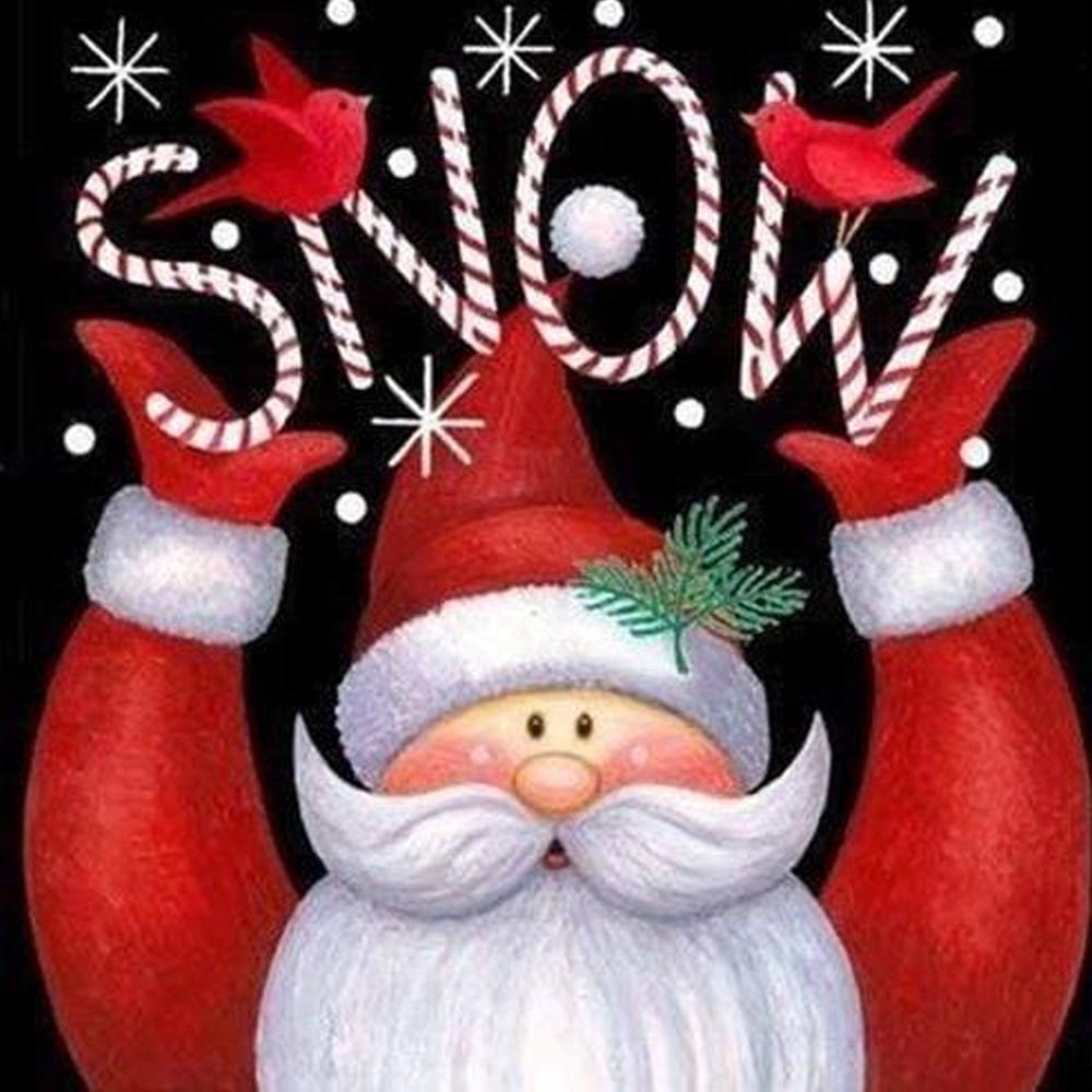 Diamond Painting - Santa Claus Snow