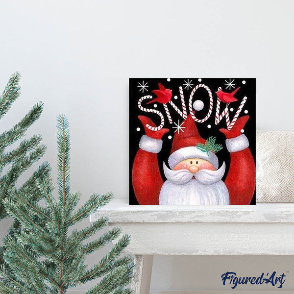 Diamond Painting - Santa Claus Snow