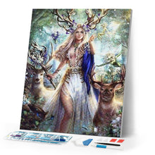Load image into Gallery viewer, Diamond Painting | Diamond Painting - Queen of Reindeer | animals deer Diamond Painting Animals | FiguredArt