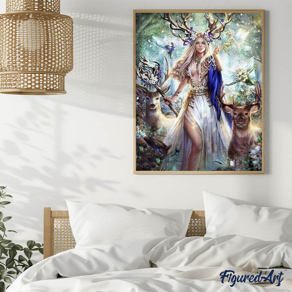Diamond Painting - Queen of Reindeer