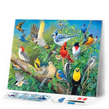 Diamond Painting | Diamond Painting - Tropical Birds | animals birds Diamond Painting Animals | FiguredArt