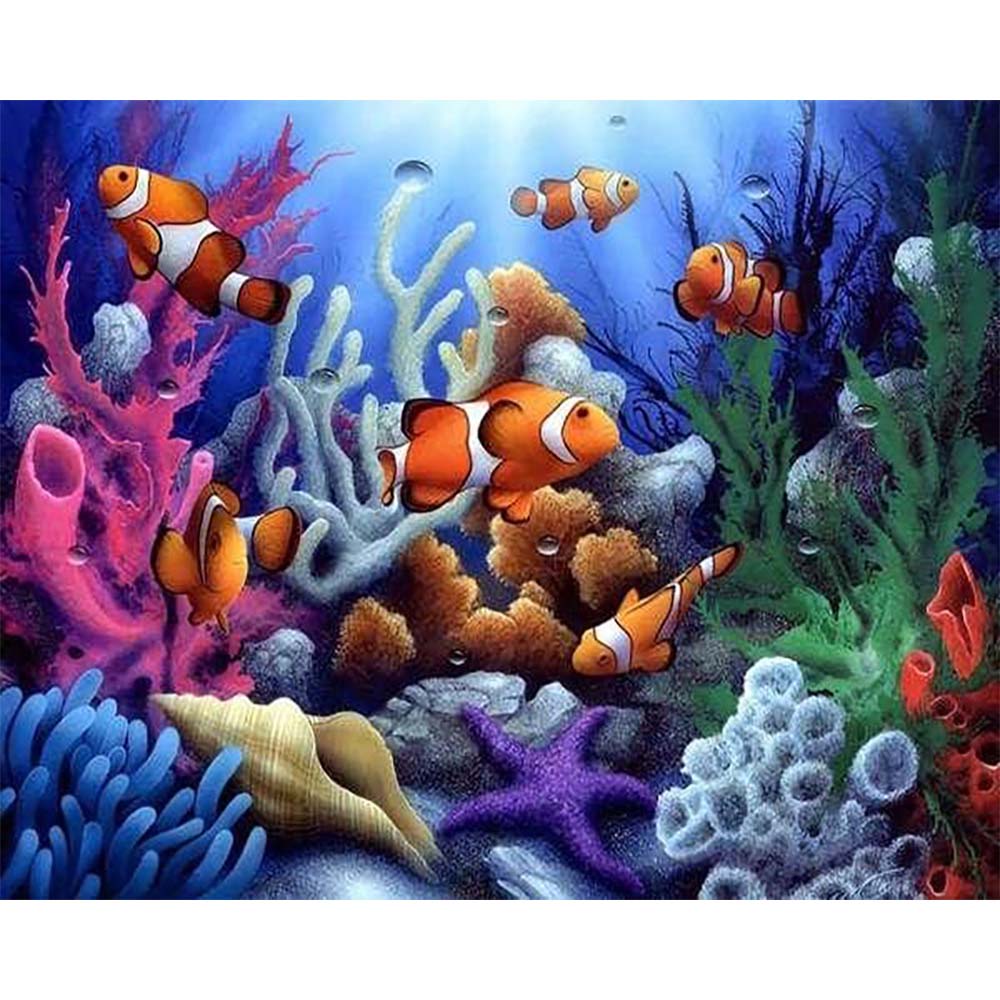 Diamond Painting - Clown Fish