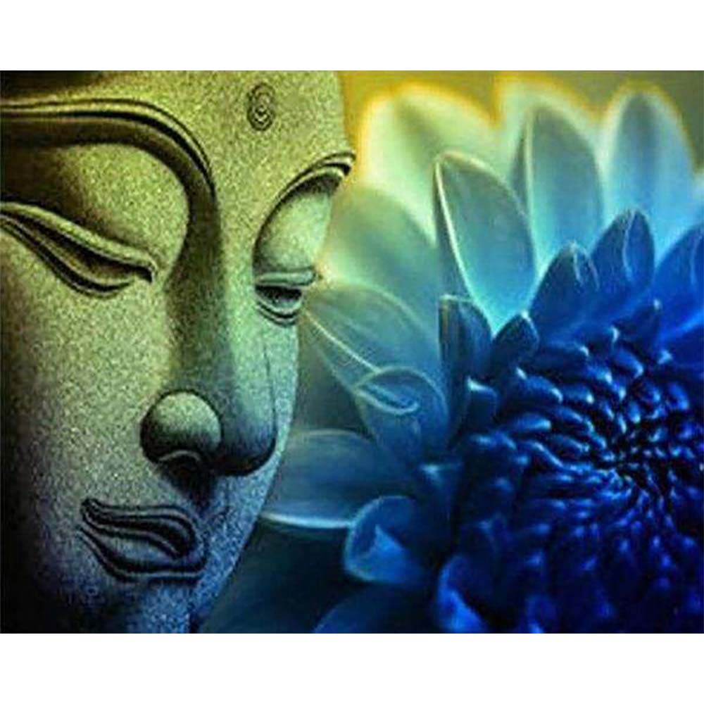 Diamond Painting - Buddha and Lotus