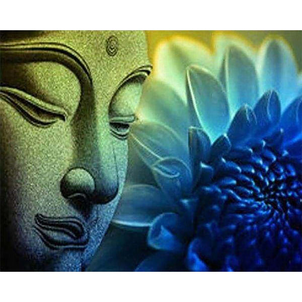 Diamond Painting - Buddha and Lotus