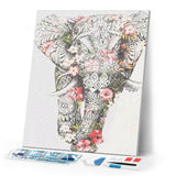 Diamond Painting | Diamond Painting - Elephant Design | animals Diamond Painting Animals elephants | FiguredArt