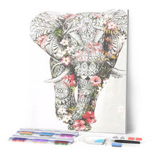 Load image into Gallery viewer, Diamond Painting - Elephant Design
