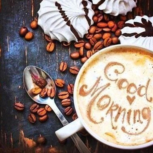 Diamond Painting - Good Morning Coffee
