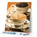 Diamond Painting | Diamond Painting - Coffee Mugs Mc | Diamond Painting kitchen kitchen | FiguredArt