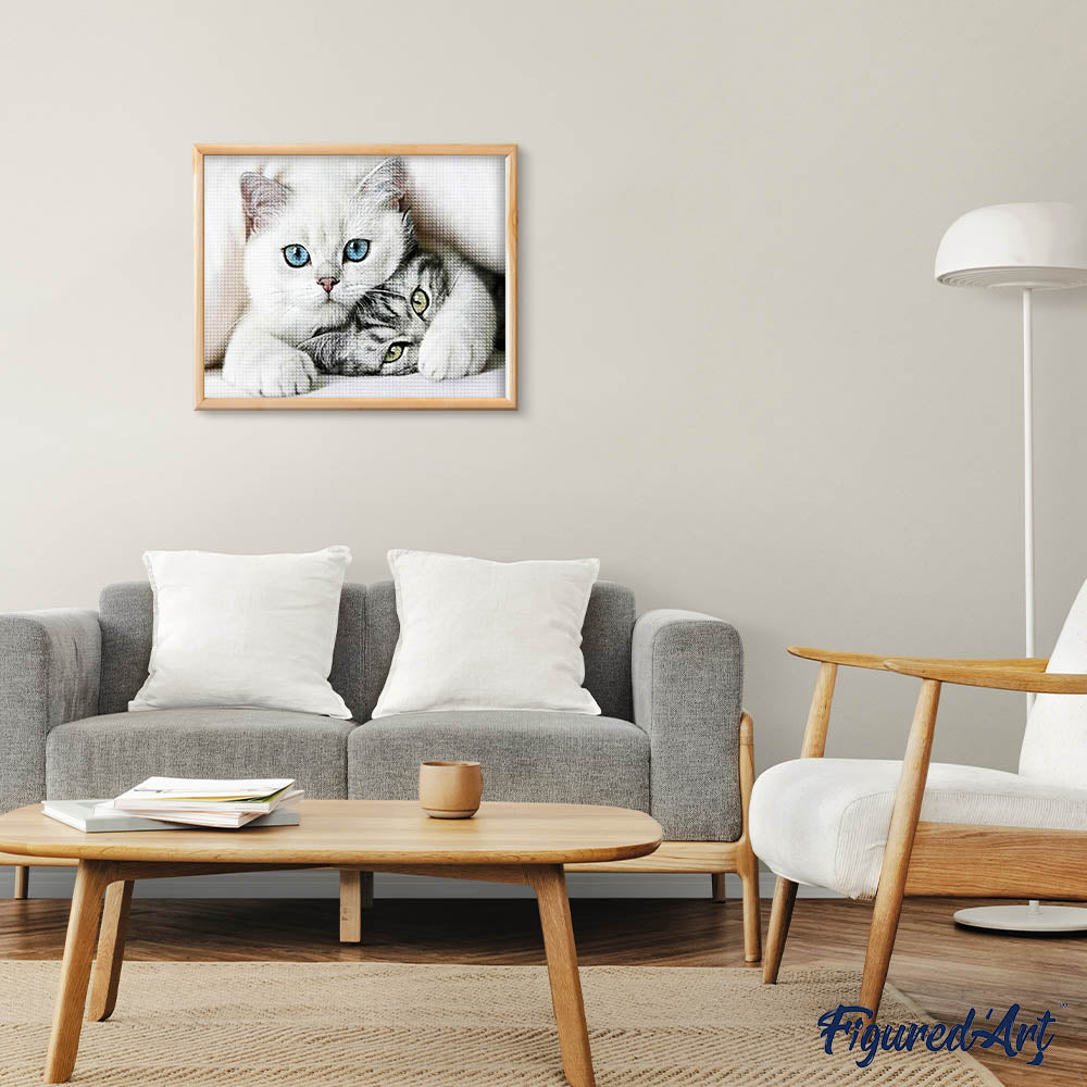Diamond Painting - Friends Cats