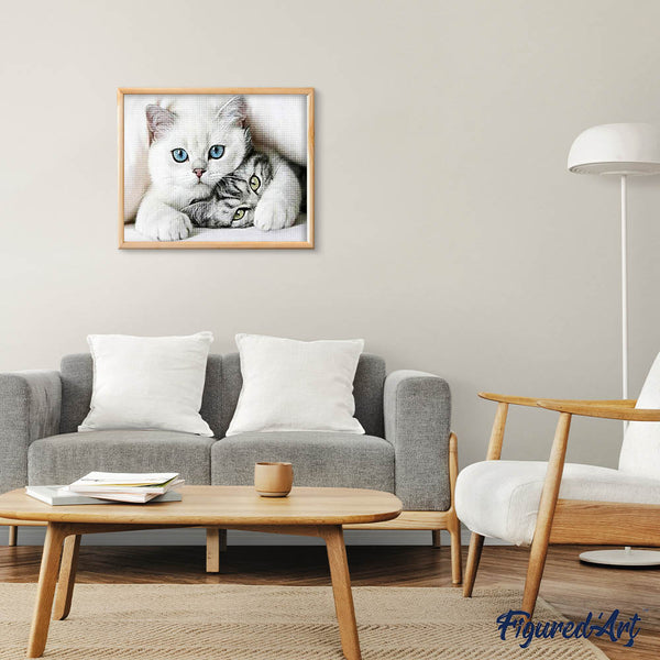 Diamond Painting - Friends Cats