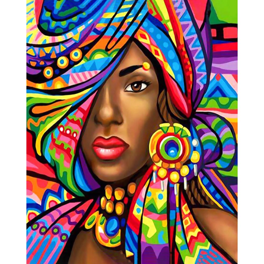 Diamond Painting - Exotic Woman