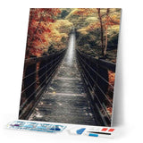 Diamond Painting | Diamond Painting - Long Way | Diamond Painting Landscapes landscapes | FiguredArt