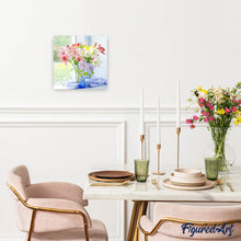 Load image into Gallery viewer, Diamond Painting - Vase of Fresh Flowers