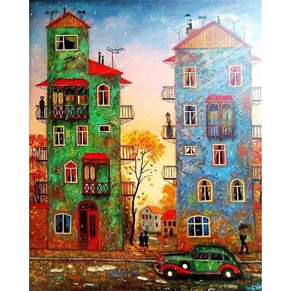 Diamond Painting - Neighbors' Apartments