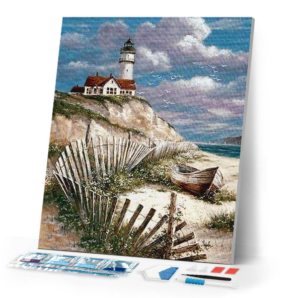 Diamond Painting | Diamond Painting - Seaside | Diamond Painting Landscapes landscapes | FiguredArt