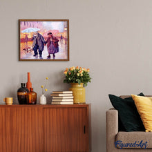 Load image into Gallery viewer, Diamond Painting - Couple in the Rain