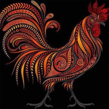 Load image into Gallery viewer, Diamond Painting | Diamond Painting - Fashion Rooster | animals Diamond Painting Animals roosters | FiguredArt