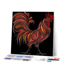 Load image into Gallery viewer, Diamond Painting - Fashion Rooster