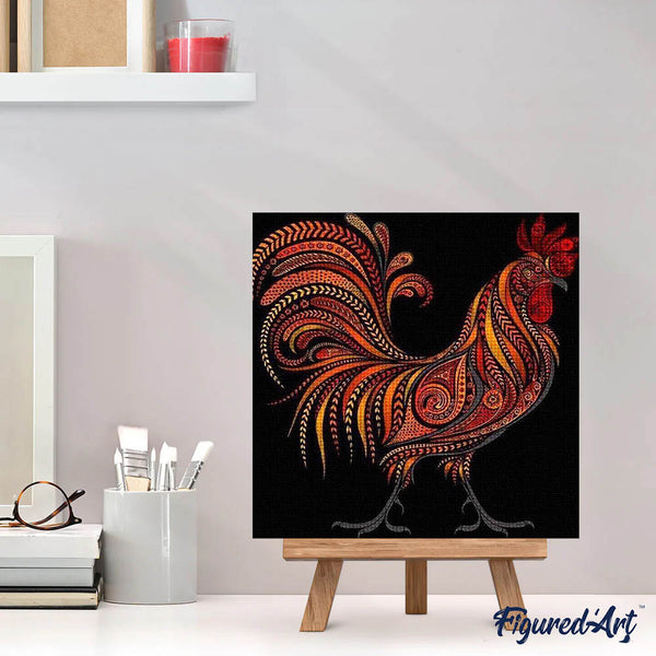 Diamond Painting - Fashion Rooster