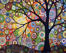 Load image into Gallery viewer, Diamond Painting Framed - Tree of Life