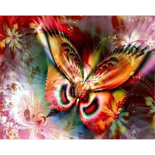 Diamond Painting - Colorful Butterfly