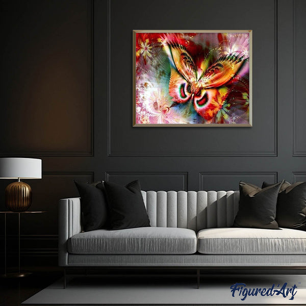 Diamond Painting - Colorful Butterfly