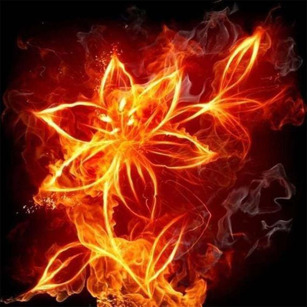 Diamond Painting - Smoking Flower