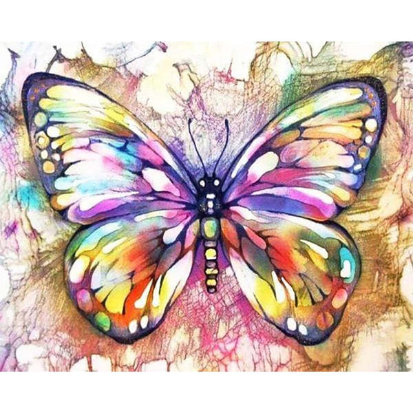 Diamond Painting - Butterfly and Colors