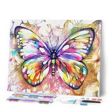 Load image into Gallery viewer, Diamond Painting - Butterfly and Colors