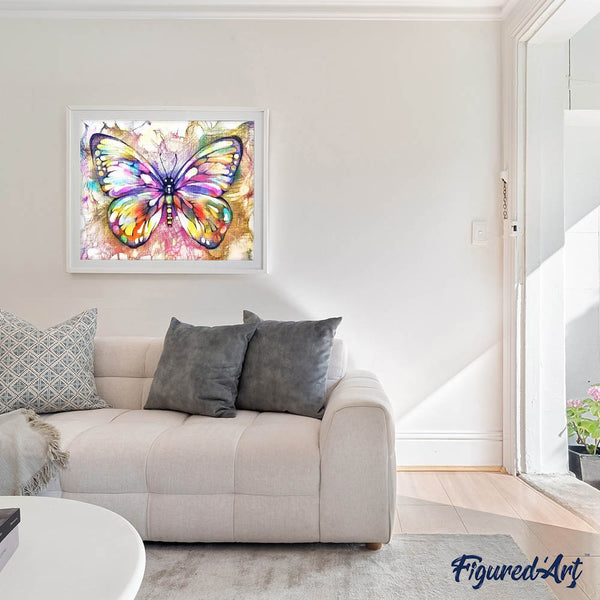 Diamond Painting - Butterfly and Colors