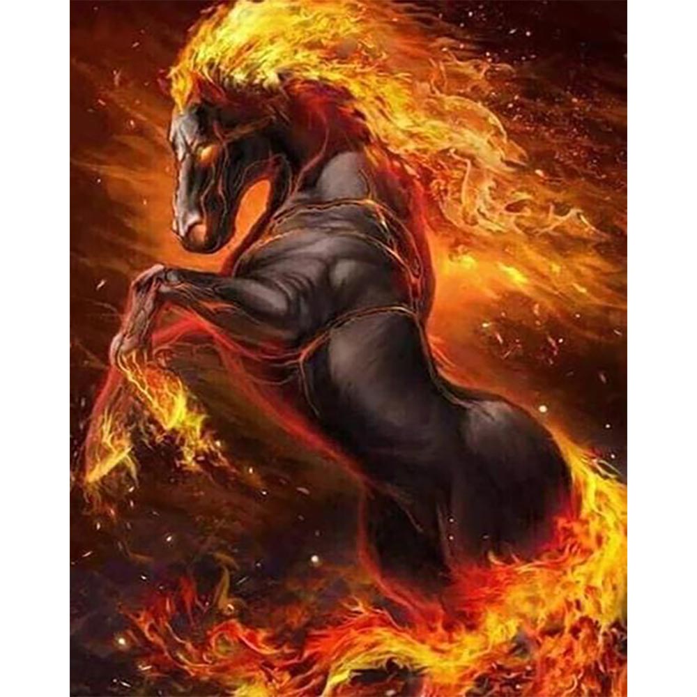 Diamond Painting - Fire Horse
