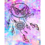 Diamond Painting - Necklace and Butterfly
