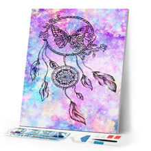 Load image into Gallery viewer, Diamond Painting - Necklace and Butterfly