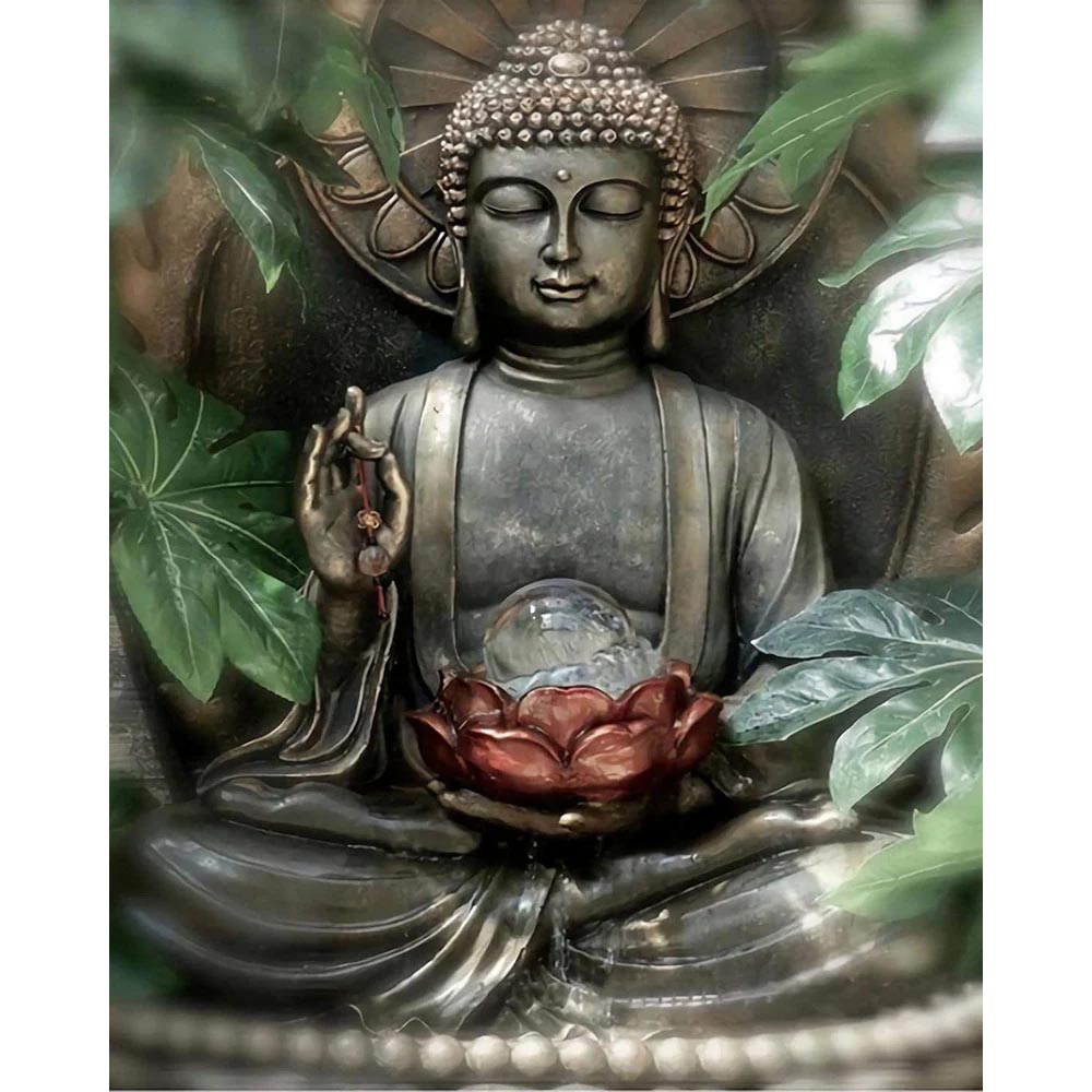 Diamond Painting - Buddha statue in peace