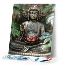 Load image into Gallery viewer, Diamond Painting - Buddha statue in peace