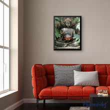 Load image into Gallery viewer, Diamond Painting - Buddha statue in peace