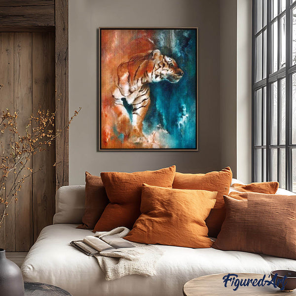 Diamond Painting - Abstract Tiger