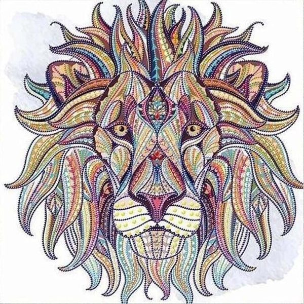 Diamond Painting - Abstract Lion