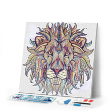 Load image into Gallery viewer, Diamond Painting | Diamond Painting - Abstract Lion | animals Diamond Painting Animals lions | FiguredArt