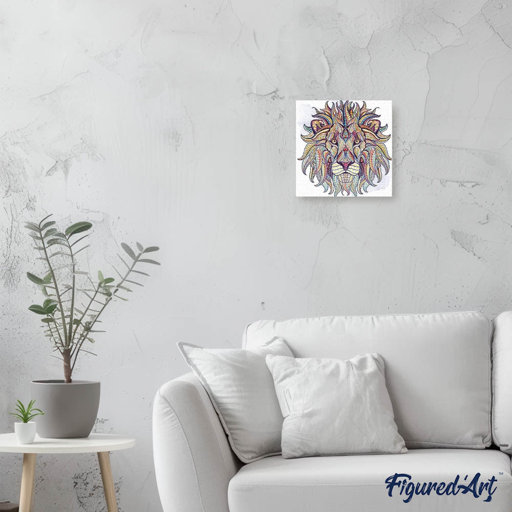 Diamond Painting - Abstract Lion