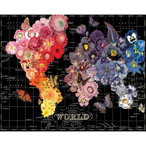 Diamond Painting - The world in flowers