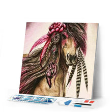 Load image into Gallery viewer, Diamond Painting | Diamond Painting - Party Horse | animals Diamond Painting Animals horses | FiguredArt