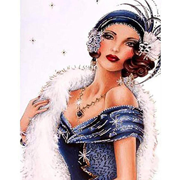 Diamond Painting - Elegant Woman