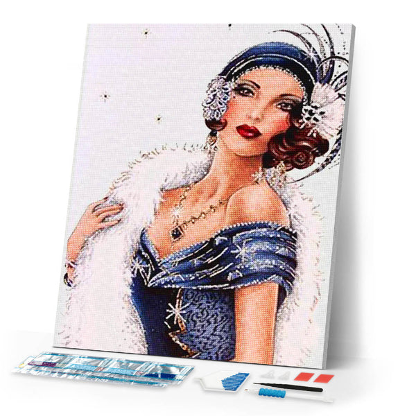 Diamond Painting - Elegant Woman